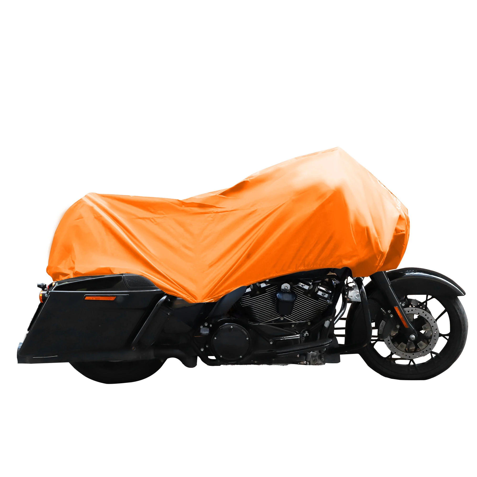 X Autohaux 210T Halb Motorrad Abdeckung Reise Wasserdicht Freien Staubdicht Regen Staub Anti UV Motor Scooter Schutz Abdeckung M L XL