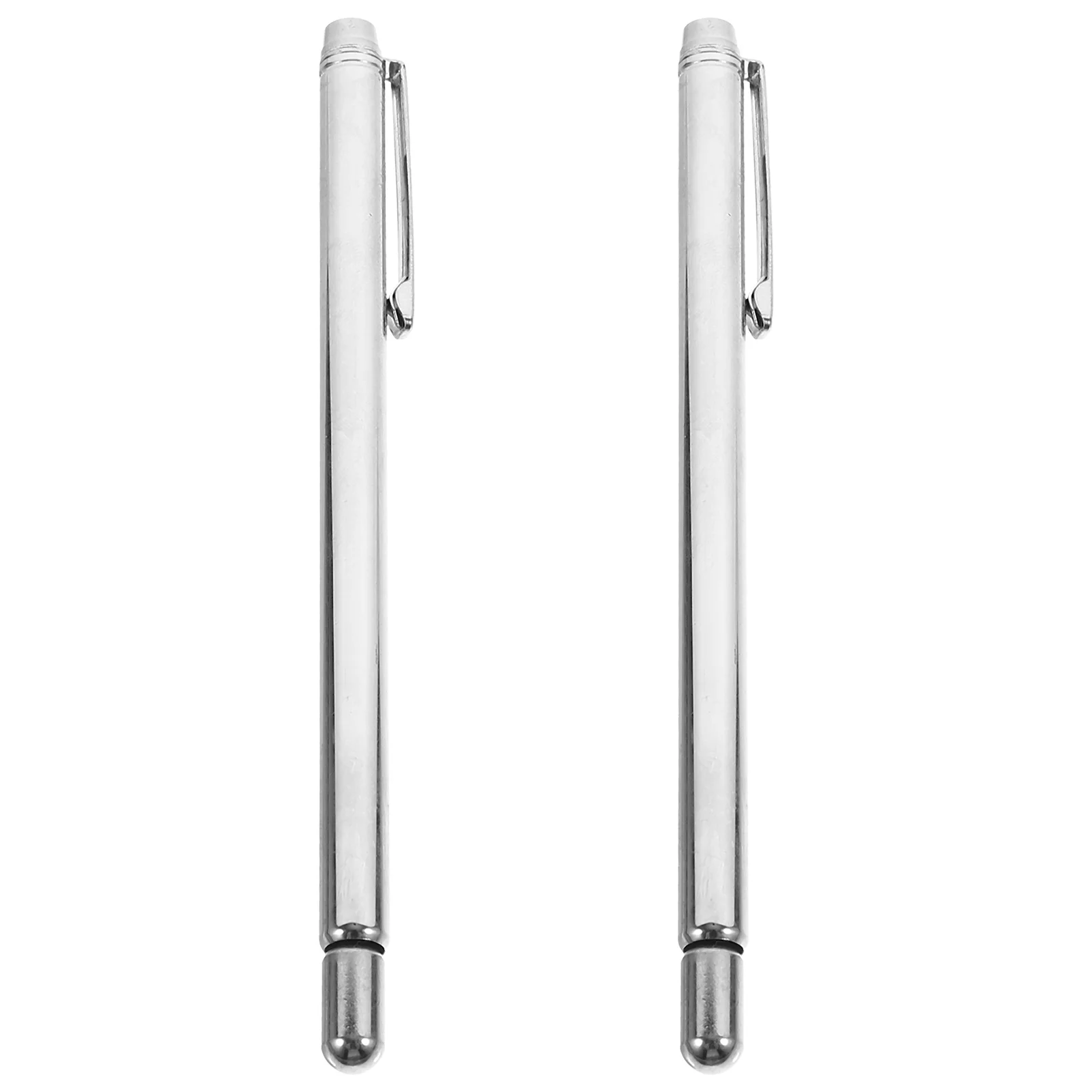 

2pcs Dowsing Rods Stainless Steel Detection Tool Outdoor Portable Divining Rod Long Metal Probe For Water Finding Spiritual Use