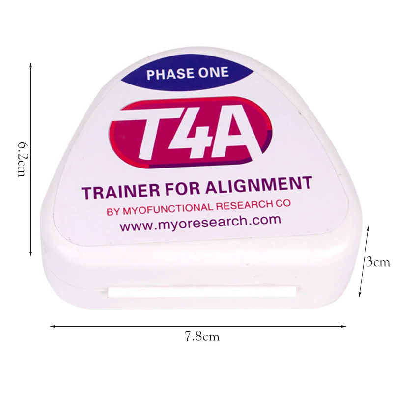 1pc T4A Orthodontics Tooth Dental Appliance Trainer Alignment Braces Mouthpieces For Teeth Straight/Alignment Care For Adults