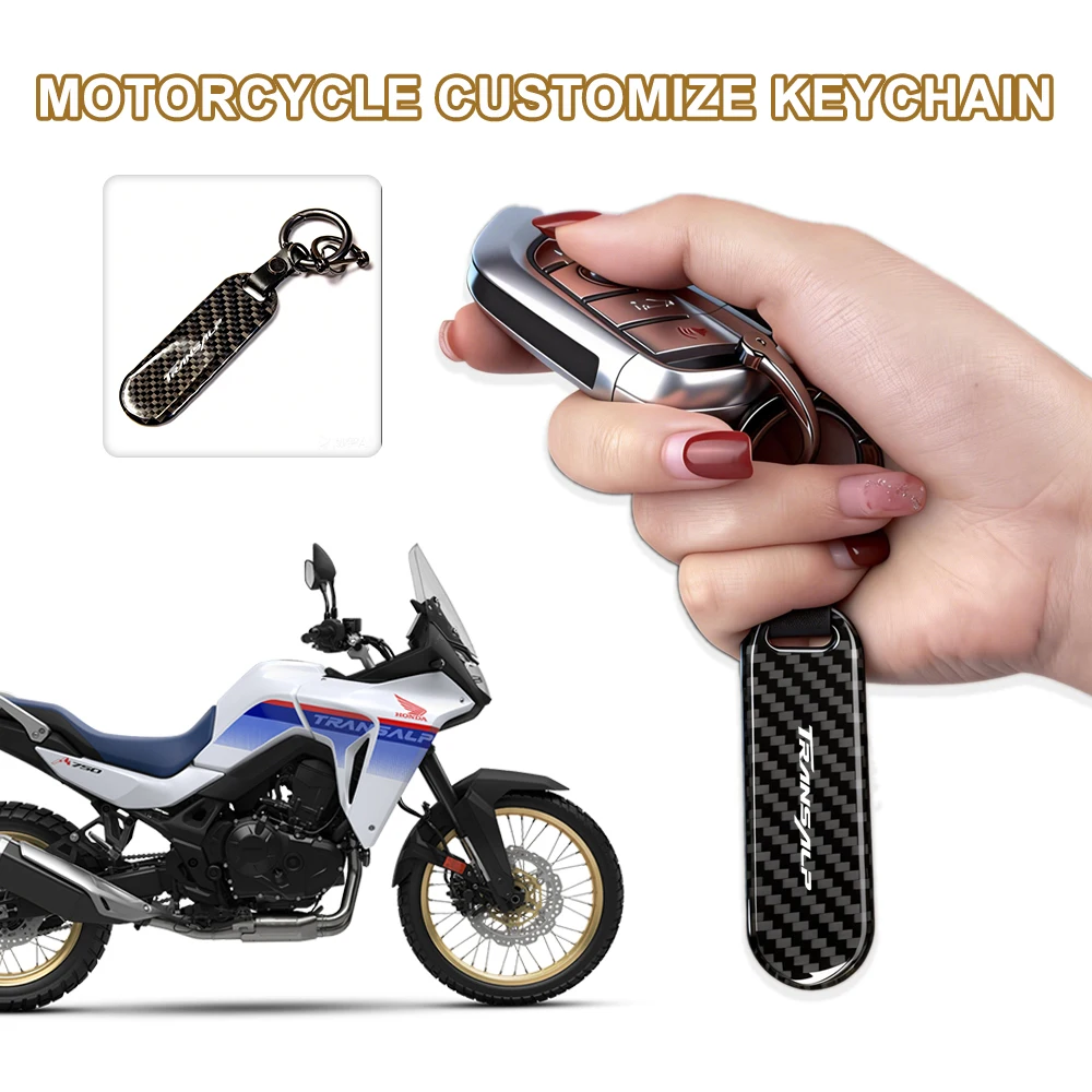 Металлический брелок-подкова для мотоциклов TRANSALP XL750 XL600 XL650 650 700 TRANSALP750 TRANSALP400