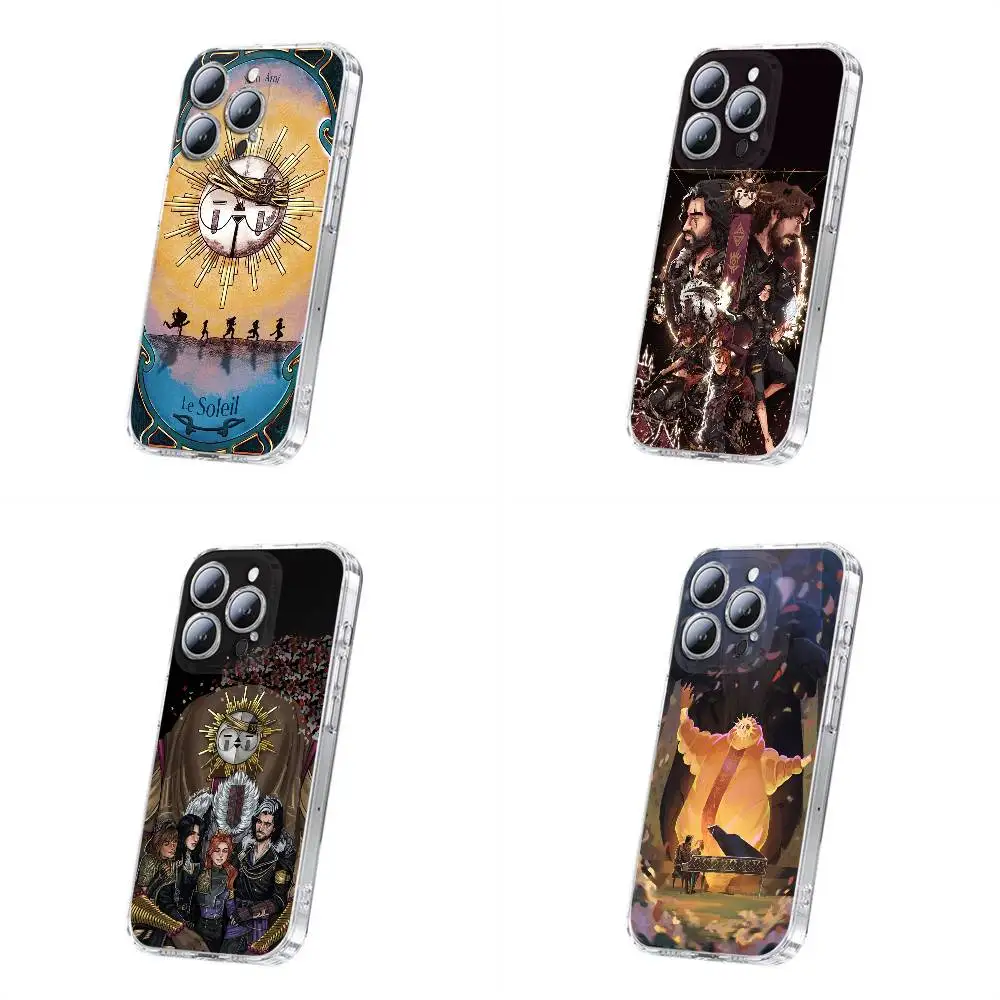 

Clair Obscur Expedition 33 Phone Case For iPhone 17,16,15,14,13,12,11 Plus,Pro,Max,Plus,E,SE4,Mini Transparent Cover