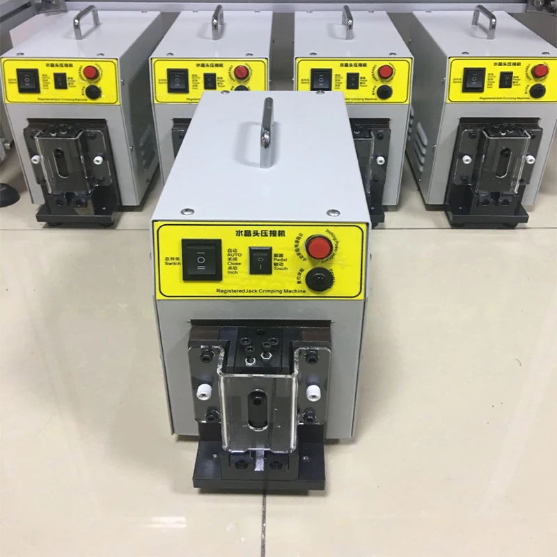 آلة موصل DY-5130 Rj45 آلة العقص Rj45 آلة إنهاء Rj45 بجودة جيدة