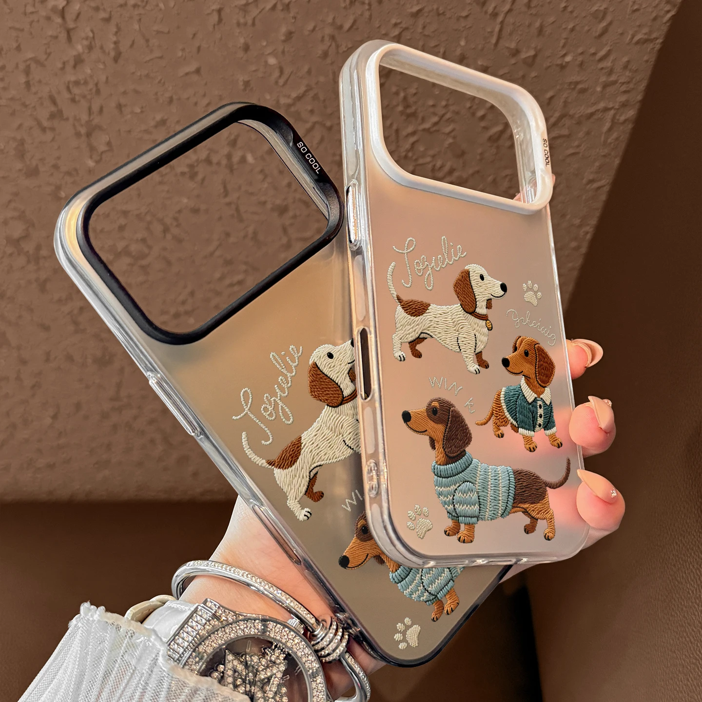 New Dachshund Dog Phone Case for Oppo Realme 15 14 13 12 11 10 9i 8i C75 C65 C63 C55 C53 C35 C33 C20 C21Y C15 C21 Pro Plus 4G 5G - view 6