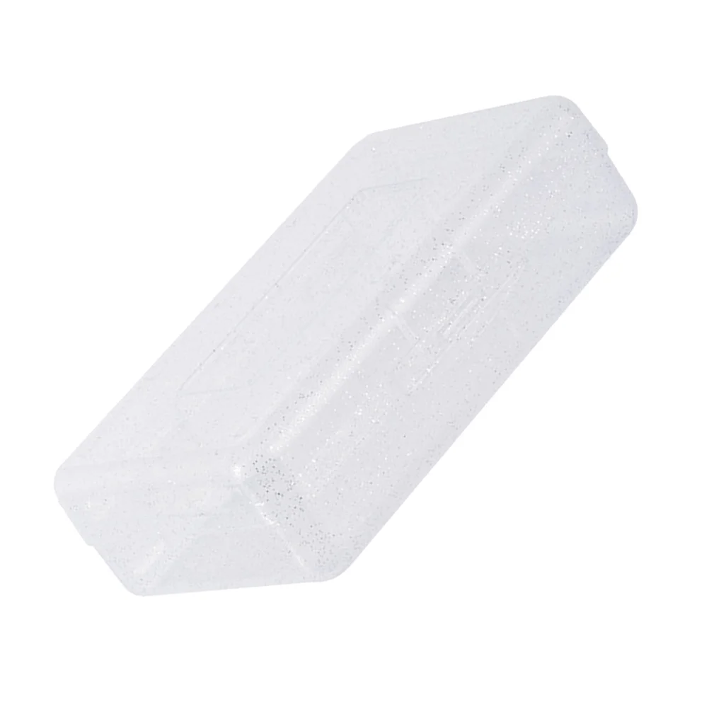 

1pc Large Capacity Transparent Plastic Pencil Case Multi-Functional Stationery Box For Students Durable Sturdy Pen Storage