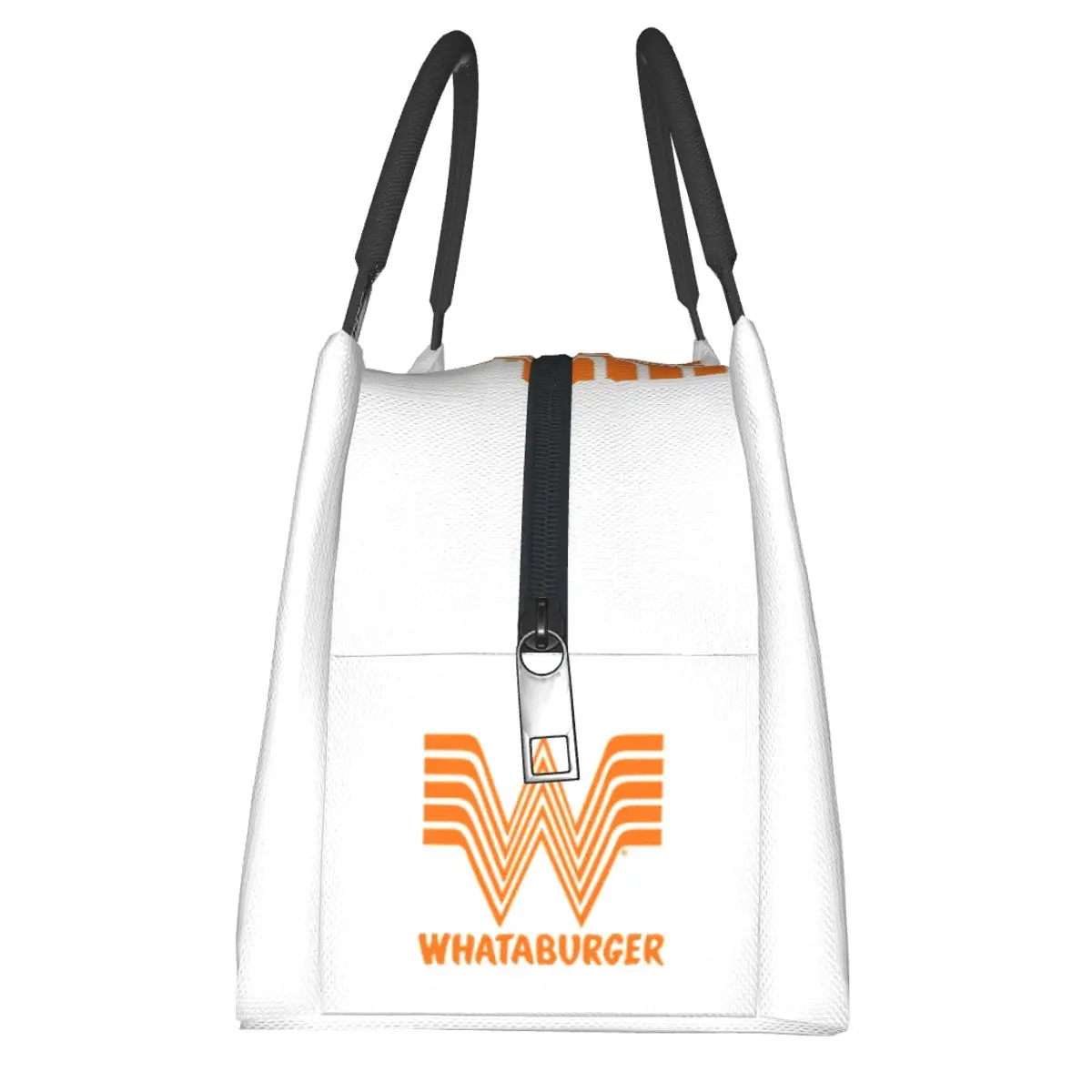 Whataburger-bolsas de almuerzo con logotipo de restaurante de comida rápida, caja Bento aislada, bolsas de Picnic, bolsa térmica más fresca para mujer, oficina de estudiantes