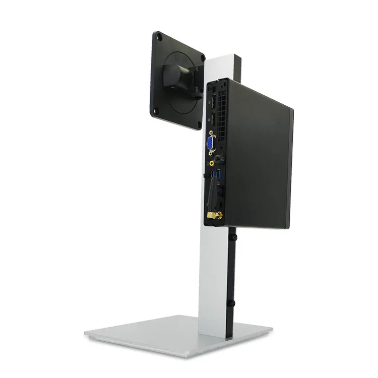 Height Adjustable Aluminium  Slide Stand With Mini PC Mount Bracket New Office Accessory