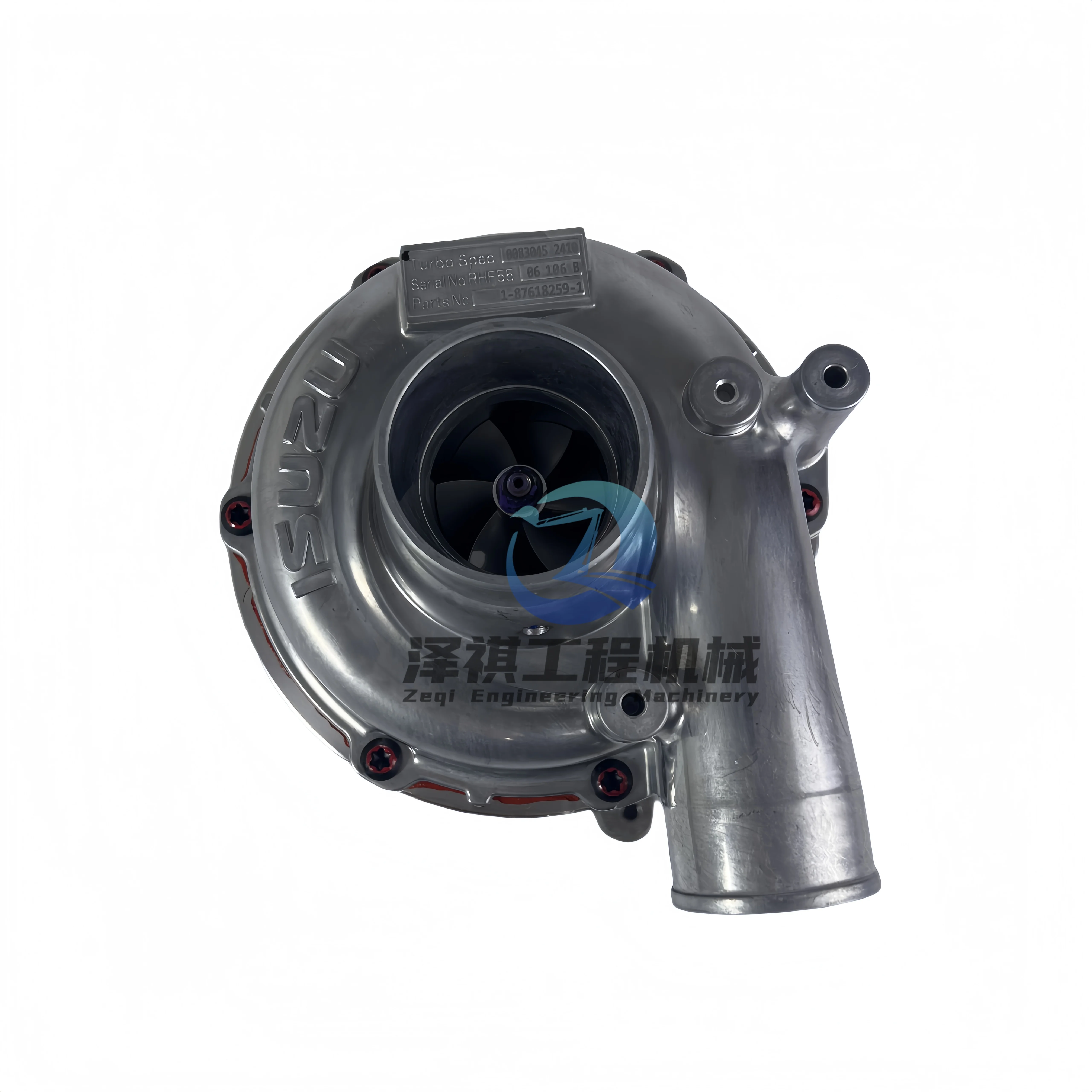 Genuine Isuzu Turbocharger 8980302170 / 1876182590 for 4HK1 Engine - Compatible with Sumitomo SH200 SH240 Excavator