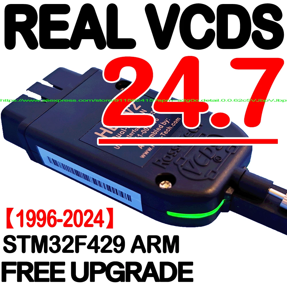 Popular VAG Scanner Update V24.7 VCDS VAG KKL VAG COM Upgradeable Autocom Diagnostic Cable  OBD Scanner HEX V2 VAG COM TOOLS