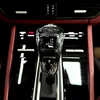 포르쉐 카이엔 쿠페 터보 GTS Panamera 스포츠 시프트 노브 2017-2023 자동차 액세서리 용 크리스탈 기어 시프트 레버 핸들 3