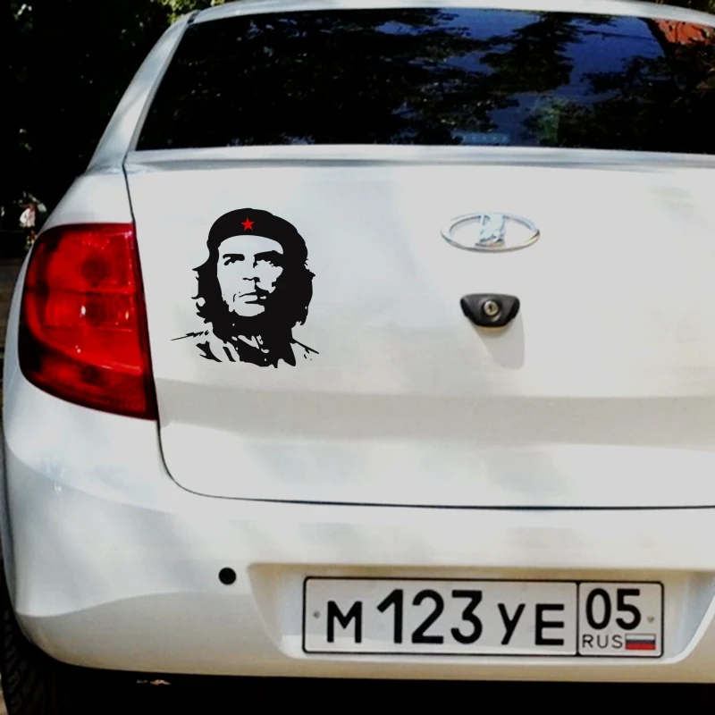 JP car Guevara car sticker, car motorcycle external accessories covered with scratch sunscreen Vinyl Sticker 16cm-14.8cm