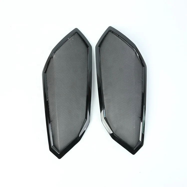 Accessories for Motorcycles Vi ctory Cross Country Tour Saddlebag Black Audio Lid Grill Inserts