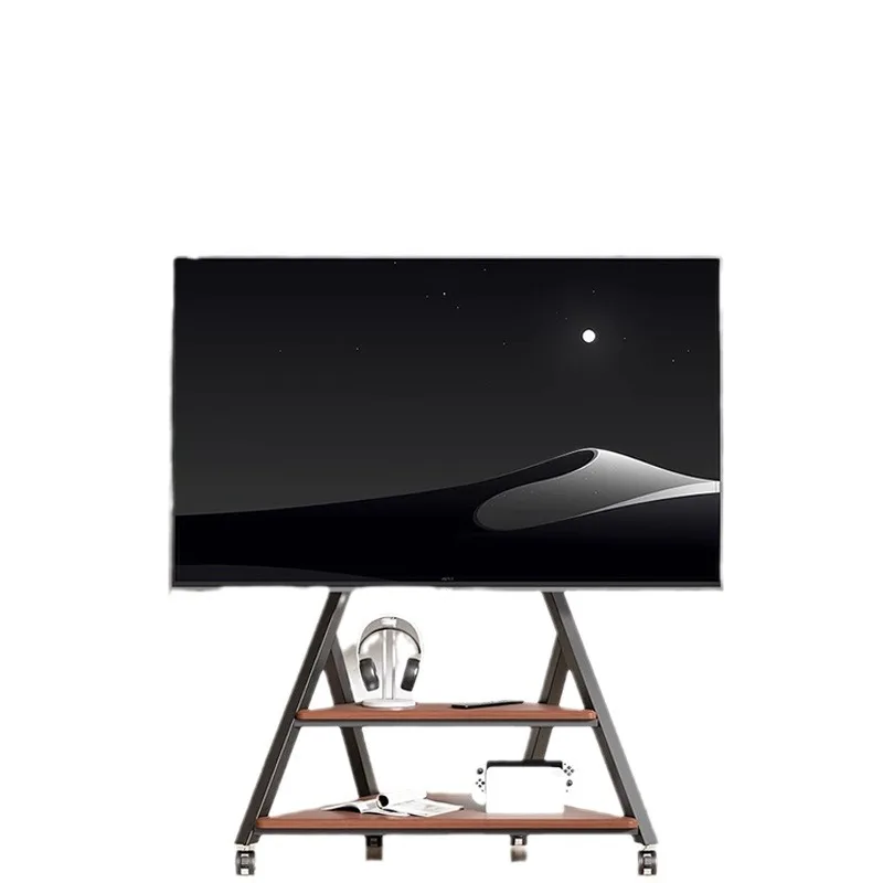 Floor stand wheelie cart art fashion bracket is suitable for 32-86 inches