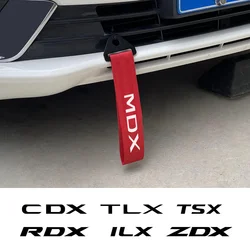 Car Grille Inlet Tow Rope Decorative Belt Auto Exterior Accessories For Acura MDX RDX TSX TL ILX TLX NSX RL CDX RSX ZDX TLXL RLX