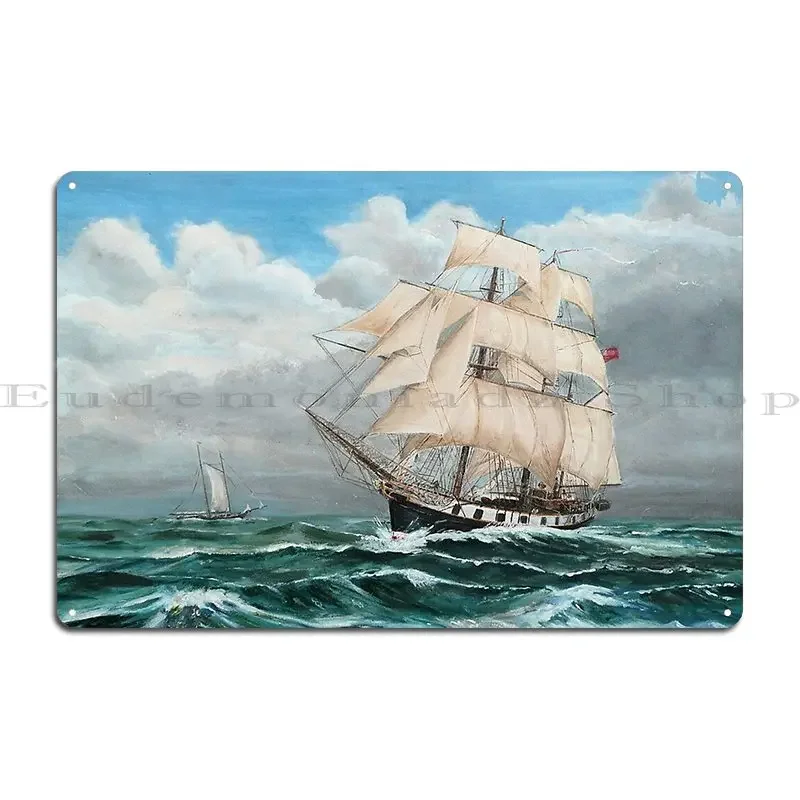 Hms Beagle Darwin S Ship 1831 6 Metal Plaque Poster Design Rusty Designing Kitchen Wall Decor Tin Sign Poster