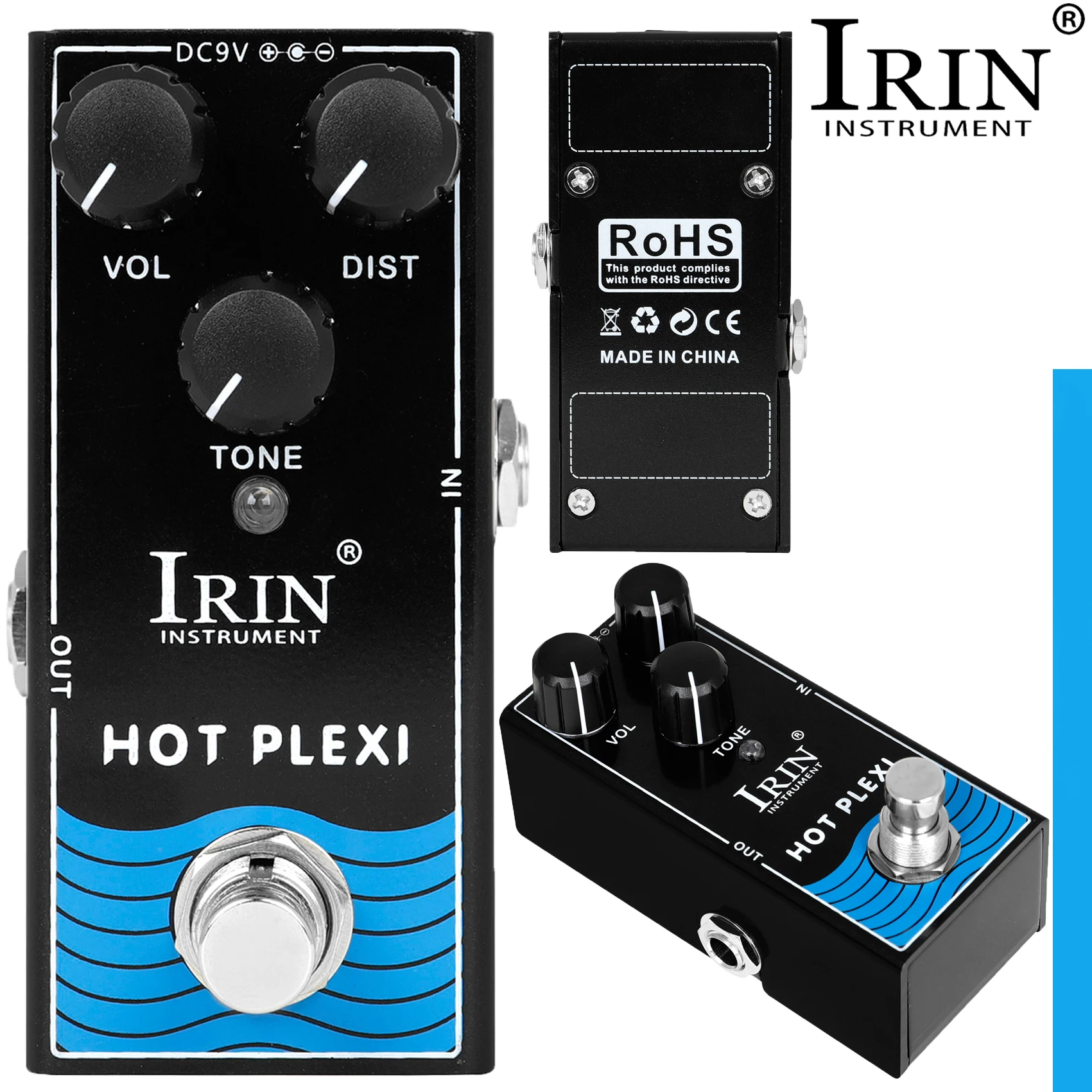 IRIN RF-13 Elektrik Gitar Etki Pedalı: Gerçek Müzisyenlerin Güveni