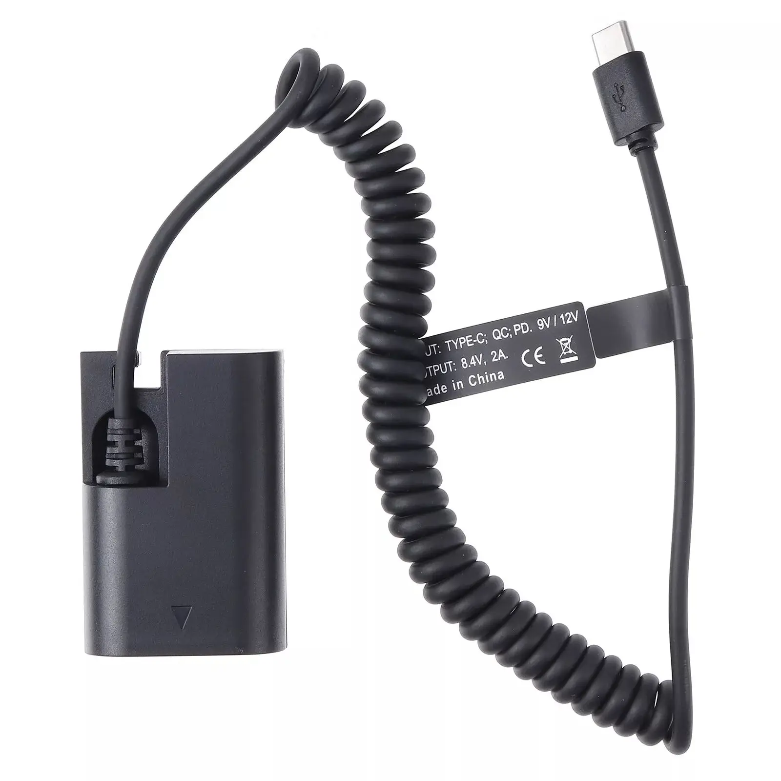 DR-E6 LP-E6 Dummy Battery USB/Type-C/DC Power Adapter Kit for Canon EOS 5D2 5D3 5D4 6D 7D 60D 70D 80D 90D R R5 R6 5DSR Accessory