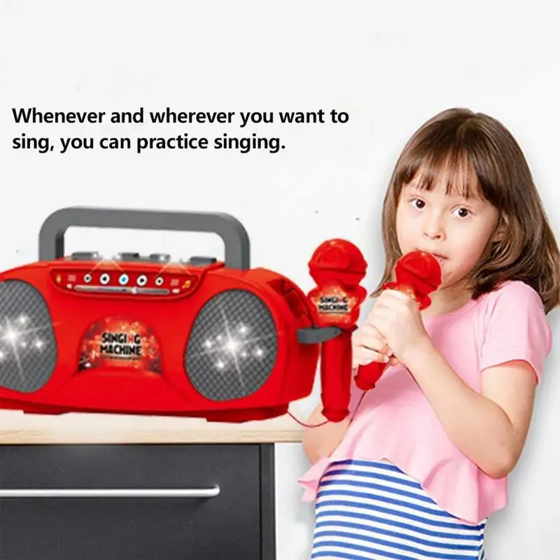 Kids Karaoke Machine Karaoke Speaker Kids Adult Karaoke Machine KidsInstrument Accessories Portable For Kids Adults