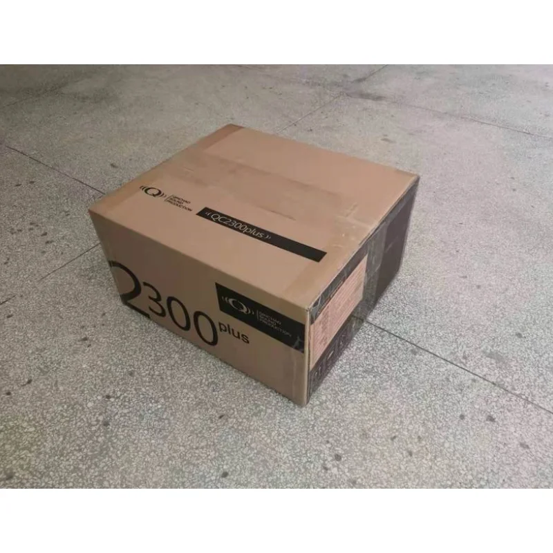 2 Channels AV Power Amplifier Qc-2300 Plus High Power Rear Stage HiFi Power Amplifier 280w*2 8ohms 550w*2 4Ohms