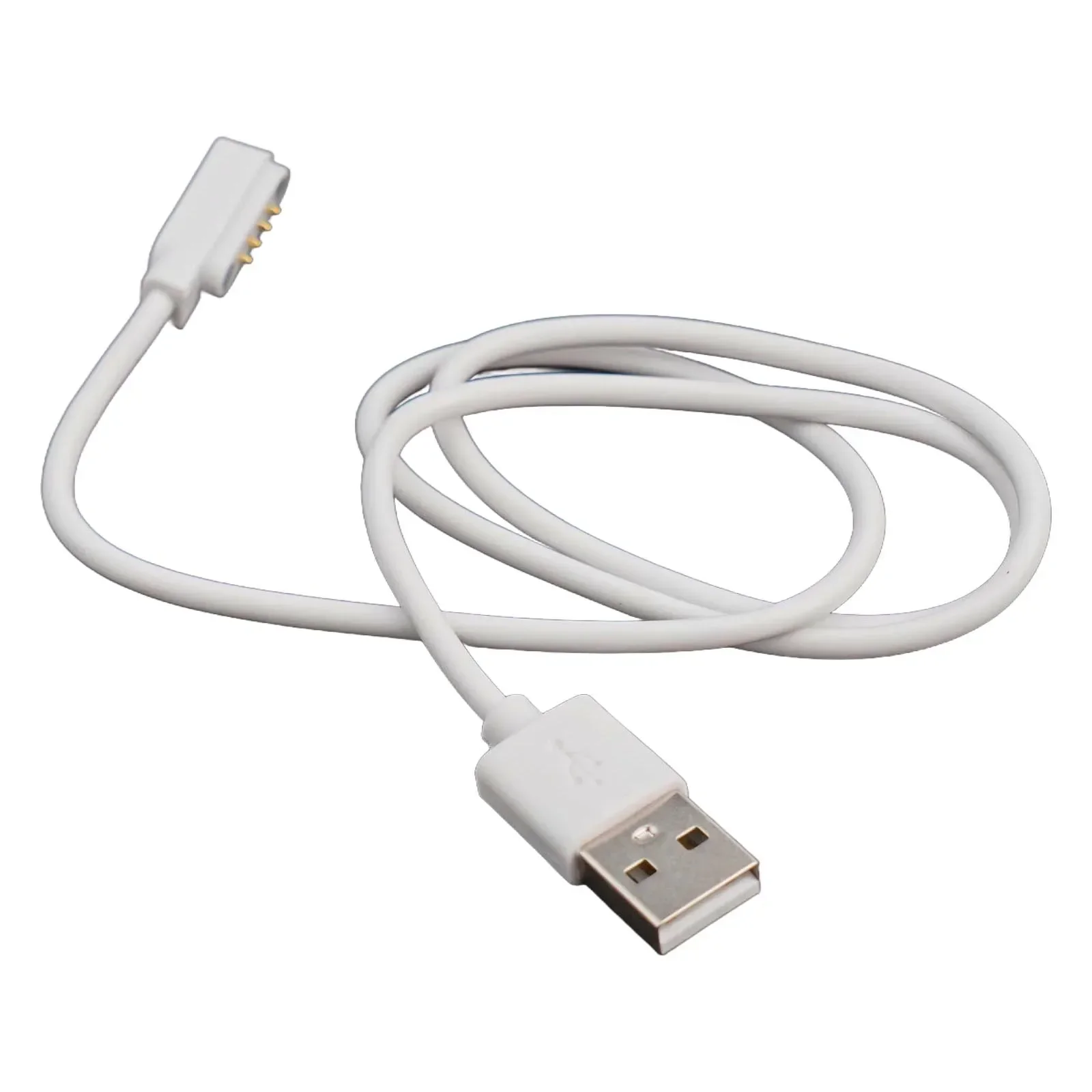 Cable de carga de pulsera inteligente Q12 Smartwatch teléfono para niños cargador USB de 4 pines Cable de datos de carga magnética de alta calidad