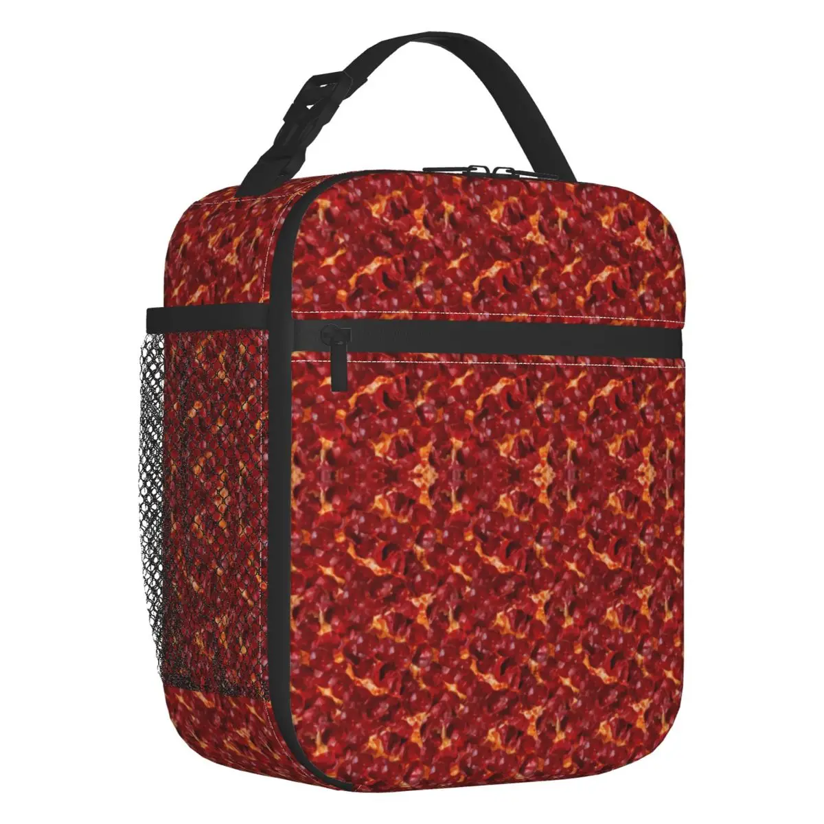

Custom Sausage Food Slices Lunch Bag Women Cooler Warm Insulated Lunch Boxes for Student School