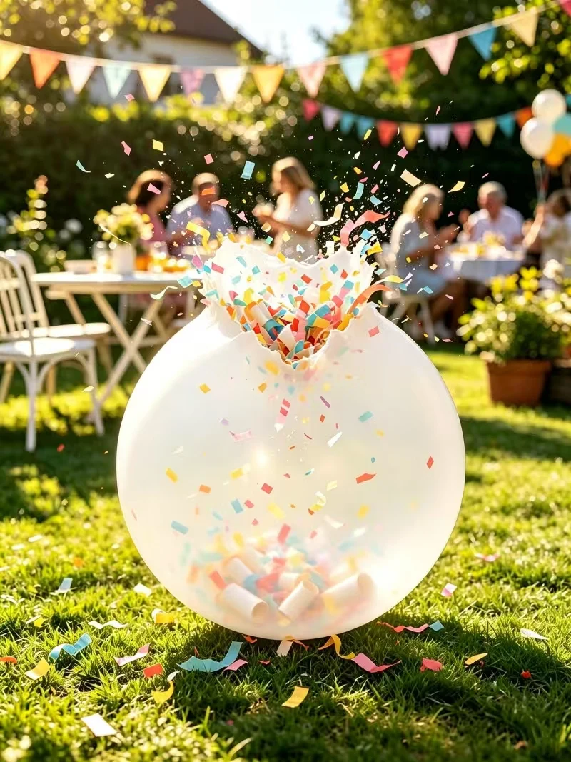 72 In Giant Wishing Balloon,Party Opening Decor Balloon,Fill Gifts Confetti big Ballon,Graffiti Advertising Balloon,Free Ribbons