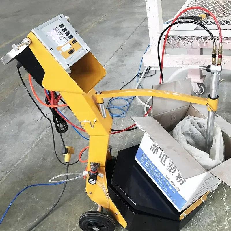 Hot Sale Metal Substrate Electrostatic Powder Coating Manual Spray Gun with Automatic Function Key Selling Points