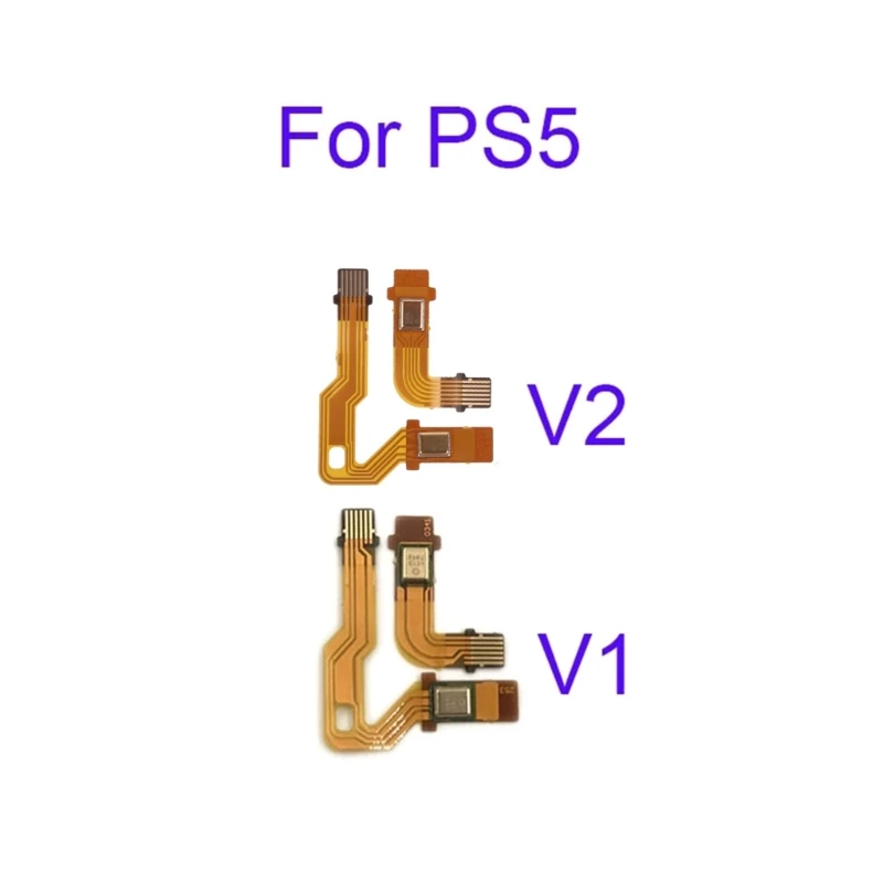 1 قطعة كابل مرن للميكروفون عالي الأداء لمقبض PS5 كابل شريط ميكروفون داخلي بديل سهل التركيب