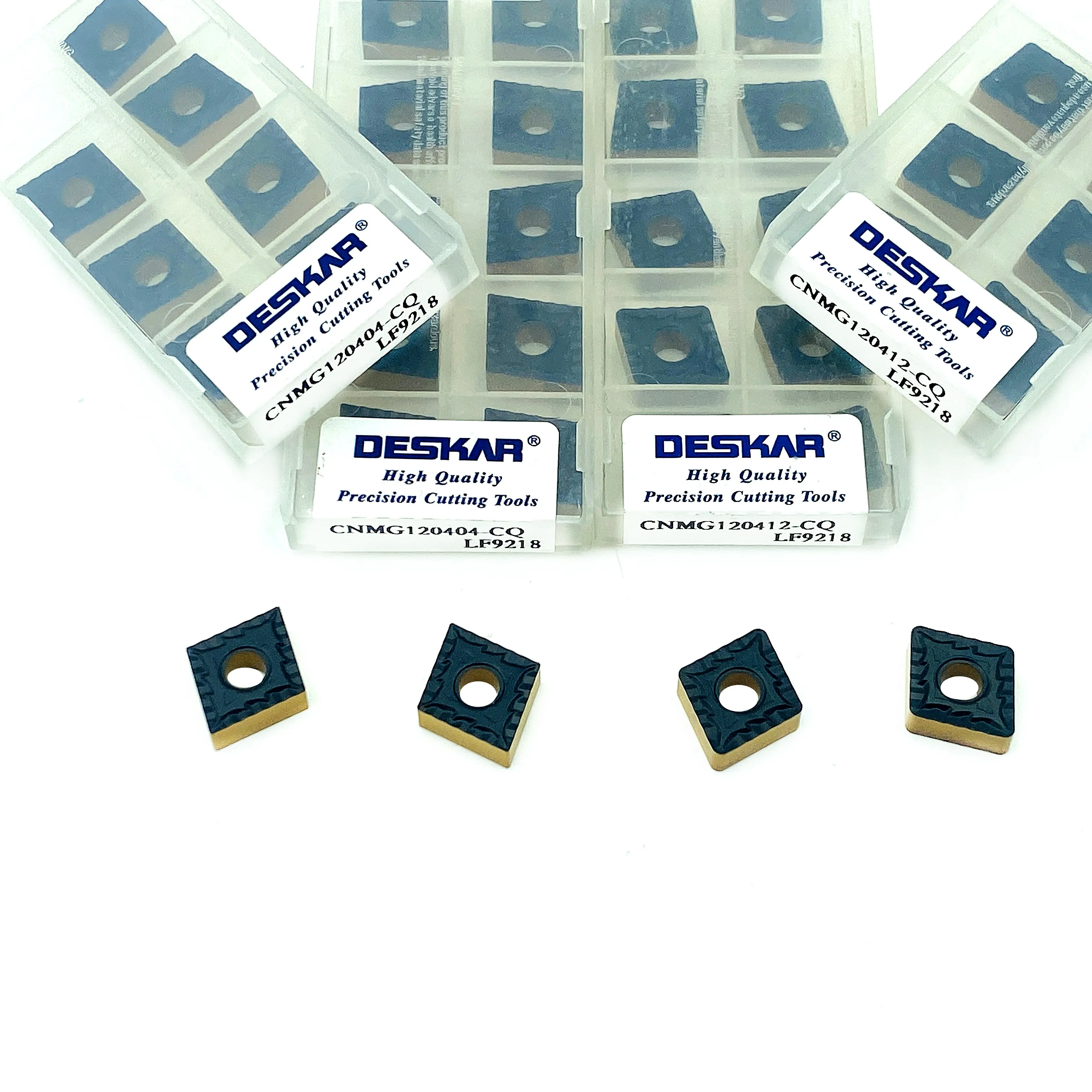 DESKAR CNMG 120404 120408 120412 MA MQ HS TM CQ  LF9018 LF6118 Carbide Turning Inserts External Turning for MCLNR/L Tool Holder