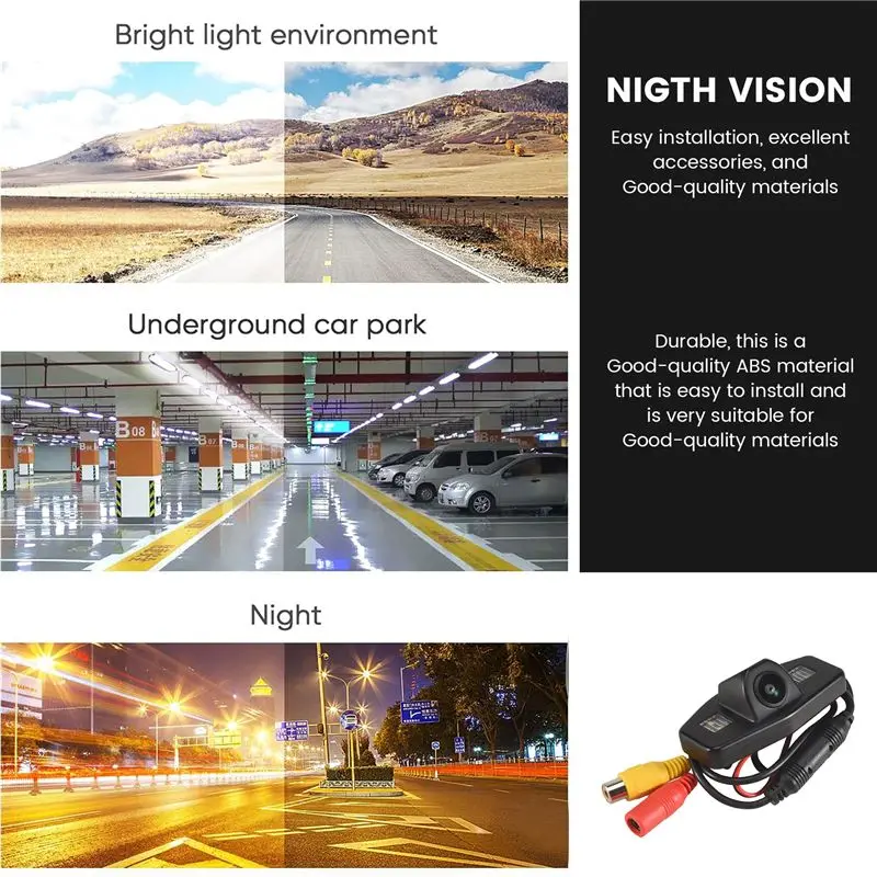 Exquisite Auto Car Rear View Backup Camera Reverse Parking Camera For Honda Civic EK FD Accord Pilot Fit Jazz Acura TSX 1998-201
