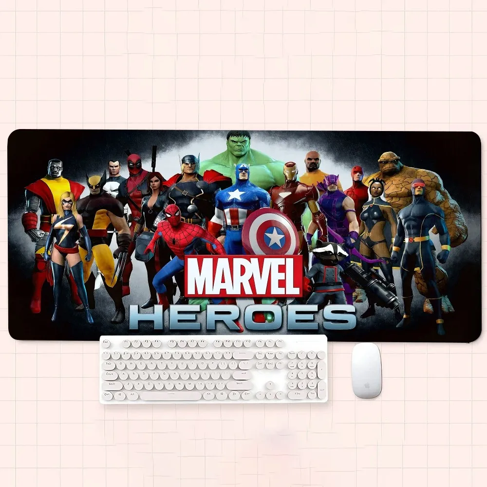 M-Marvel H-Hero Mousepad New Arrivals Large Gaming Mousepad L XL XXL Gamer Mouse Pad Size For Keyboards Mat