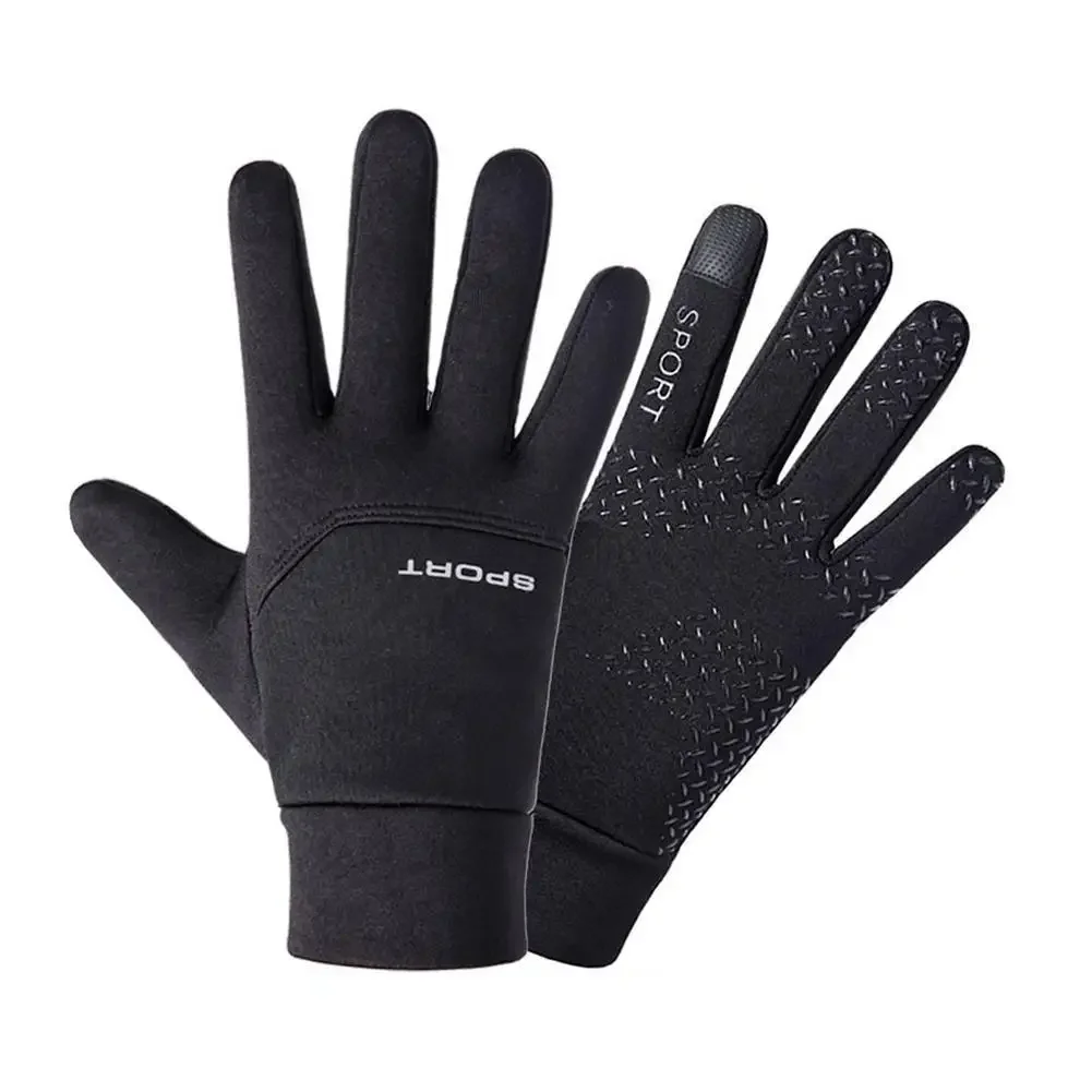 Football Gloves Boys Kids Waterproof Thermal Grip Outfield Cycling Player Bicycle Field Bike Sports Outdoor Gloves