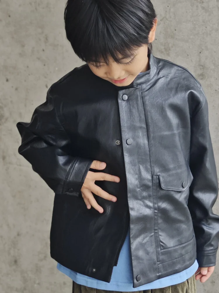 pelle-morbida-jaet-long-sve-ex-capispalla-per-bambini-ppapa-street-sle-spor-fibra-di-poliestere-antivento-resistente-all'usura