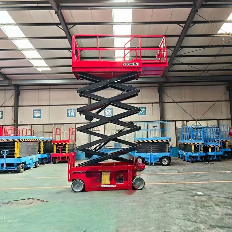 Best quality wheel-mounted scissor lift hydraulic scissor lift working platform