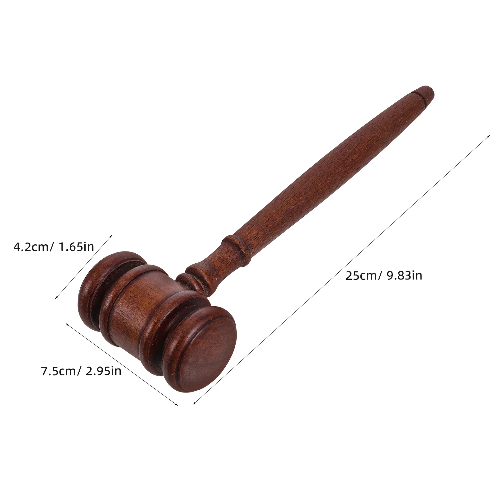 Mini Houten Hamer Houten Hamer Voor Hof Rechter Advocaat Veiling Vergadering Kinderen Rollenspel Klas Kantoor Decor Wet