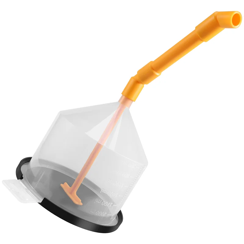 As melhores ofertas 15 pçs/set funil de enchimento plástico bico despeje ferramenta óleo à prova derramamento kit enchimento refrigerante vhicle acessórios do carro