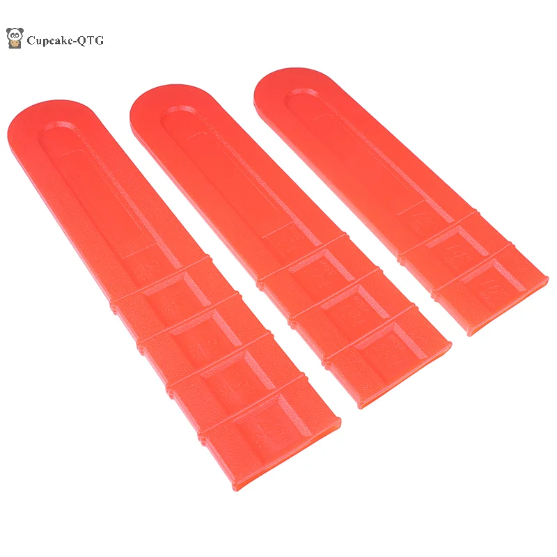 14/16/18/20 inch Chainsaw Bar Protective Cover Orange Plastic Scabbard Protector Chain Accessories Pruning Guide Plate Covers