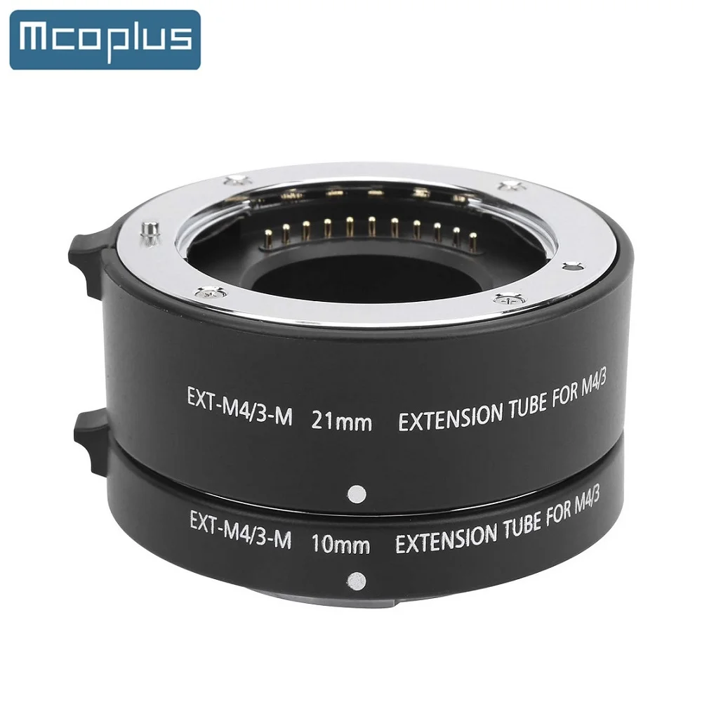 

Mcoplus Auto Focus Macro Extension Tube Ring 10mm 16mm 21mm for Olympus Panasonic M4/3 Mount GH4 GH5 GF8 GF9 GX8 GX85 E-M5 E-M10