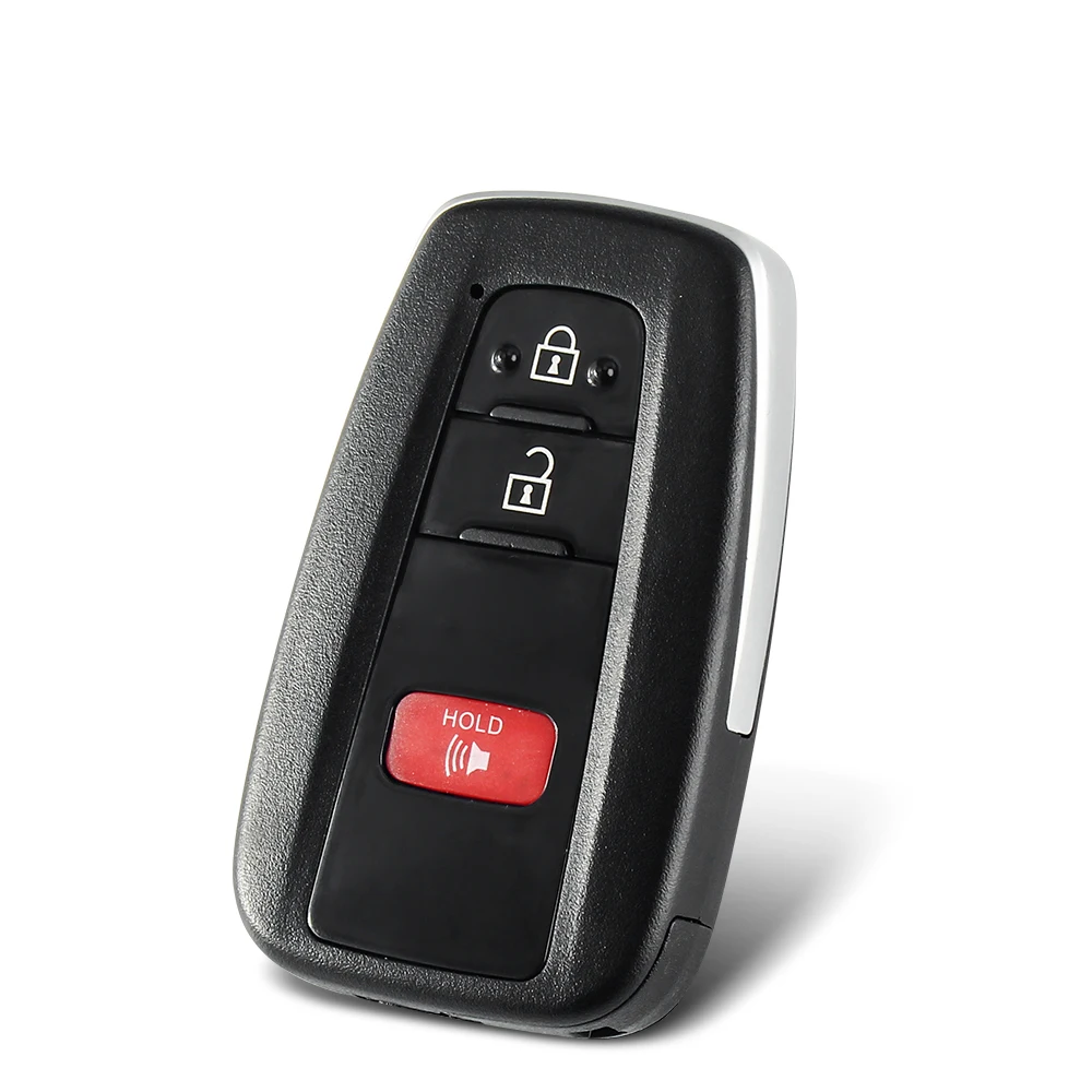KEYYOU For Toyota Prius Camry 2016 2017 2018 RAV4 2019 Fob 2 2+1 3 3+1 Buttons Smart Remote Control Car Key Case Shell