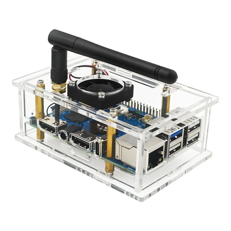 Transparently Housing Case for Orange 5 Efficient Cooling Enhances