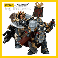 [IN STOCK] JOYTOY 1/18 Warhammer 40K Action Figure Space Wolves Hvarl Red-Blade&Legion Praetor Model Free Shipping