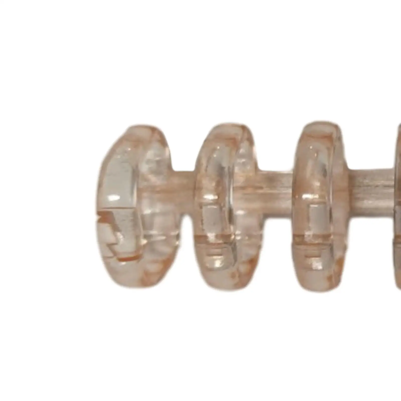 10x Losse Blad Binder Ringen Accessoires Gesp Clip Premium Verwijderbare Kam