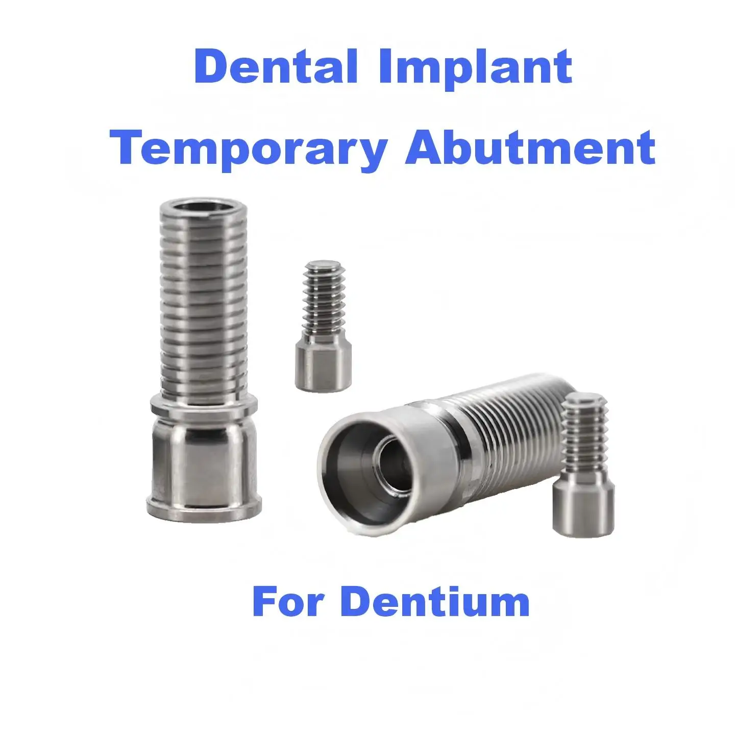 Precision Dental Implant Temporary Abutments High Grade Titanium Alloy Provisional Restorative Accessories For Implantology