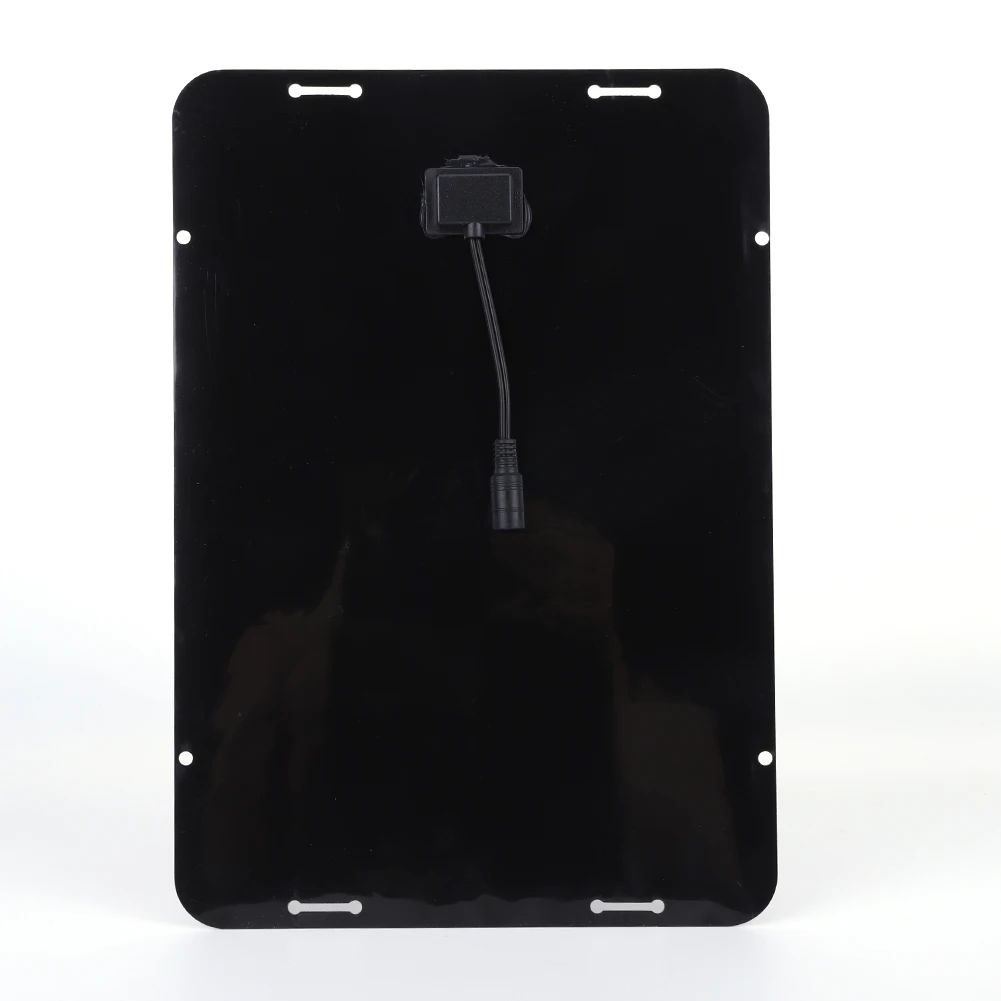 12W 태양 전지 패널 키트 고효율 휴대용 태양열 충전기 키트 RV 밴 보트 용 다결정 태양 전지 패널 충전기