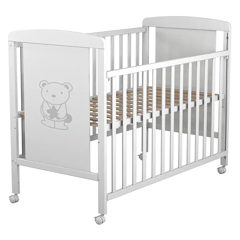 

Портативный детский мебельный гарнитур для девочек: кровать-манеж с выдвижными ящиками для совместного сна взрослых и детей