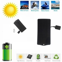 10W 5V Portable Solar Battery Charger USB Output 900MA Battery Charger Solar Panel Lightweight Scratchproof for Phone Power Bank