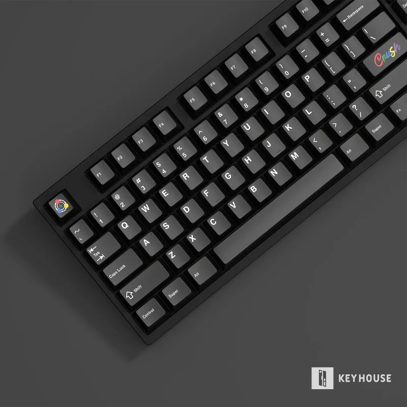 Originele Crush Thema Keycaps 145 Toetsen 1.7mm PBT Dye Cherry Profiel Custom Black Gamer Keycaps voor Mechanisch Toetsenbord Gift