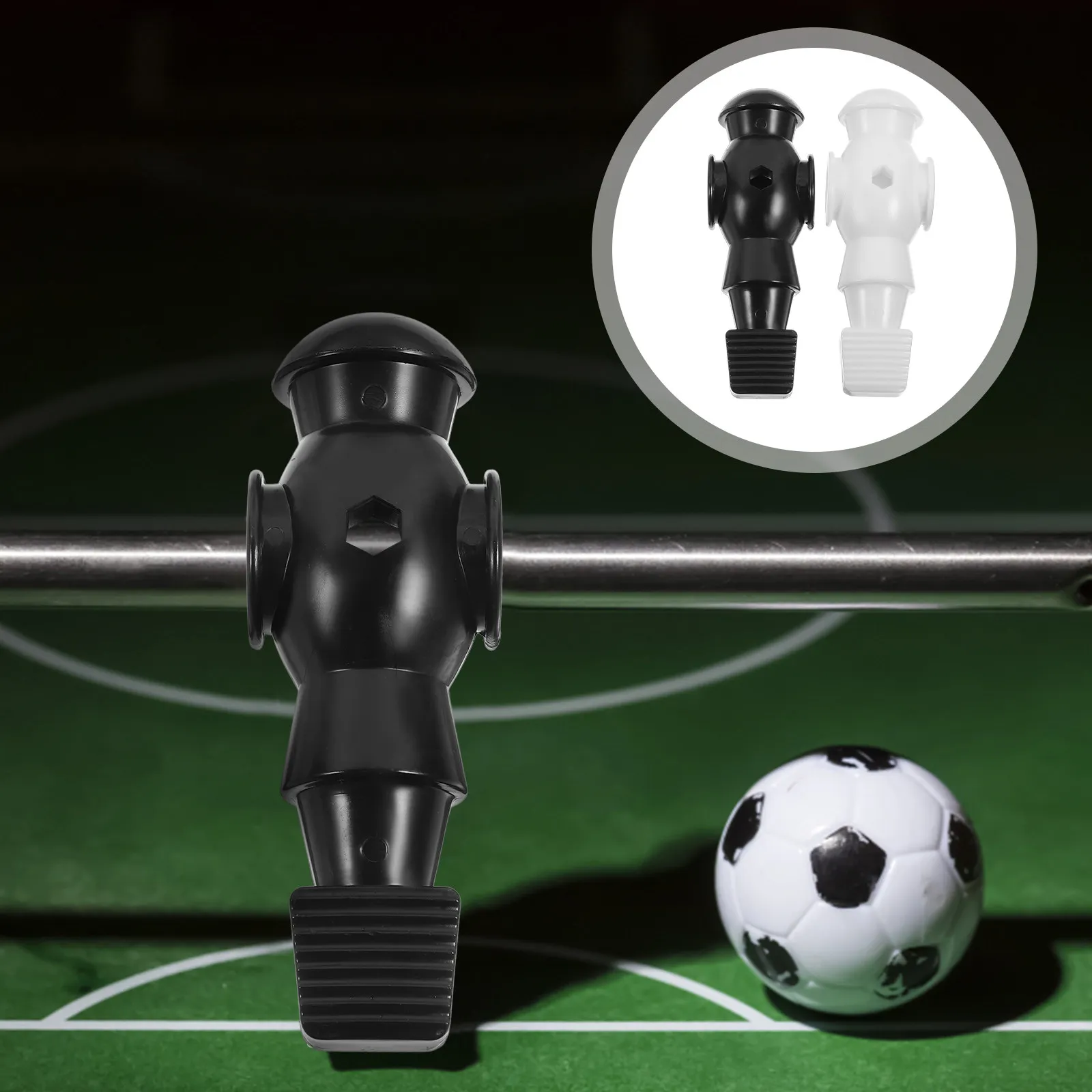 

26Pcs Foosball Players Table Football Replacement Parts Football Game Accessories Precise Play Table Soccer Figures Foosball
