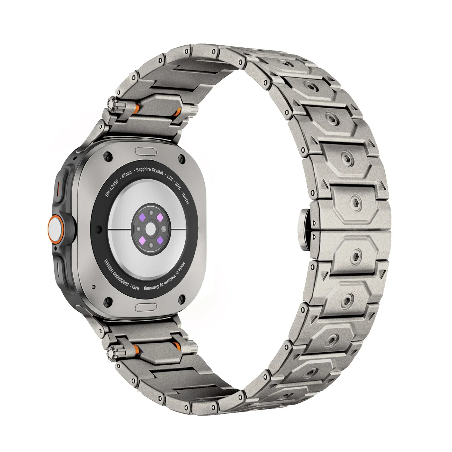Stainless Steel Luxury Strap for Samsung Galaxy Watch Ultra 7 Band 47mm Men Business Bracelet Correa for samsung ultra Watchband