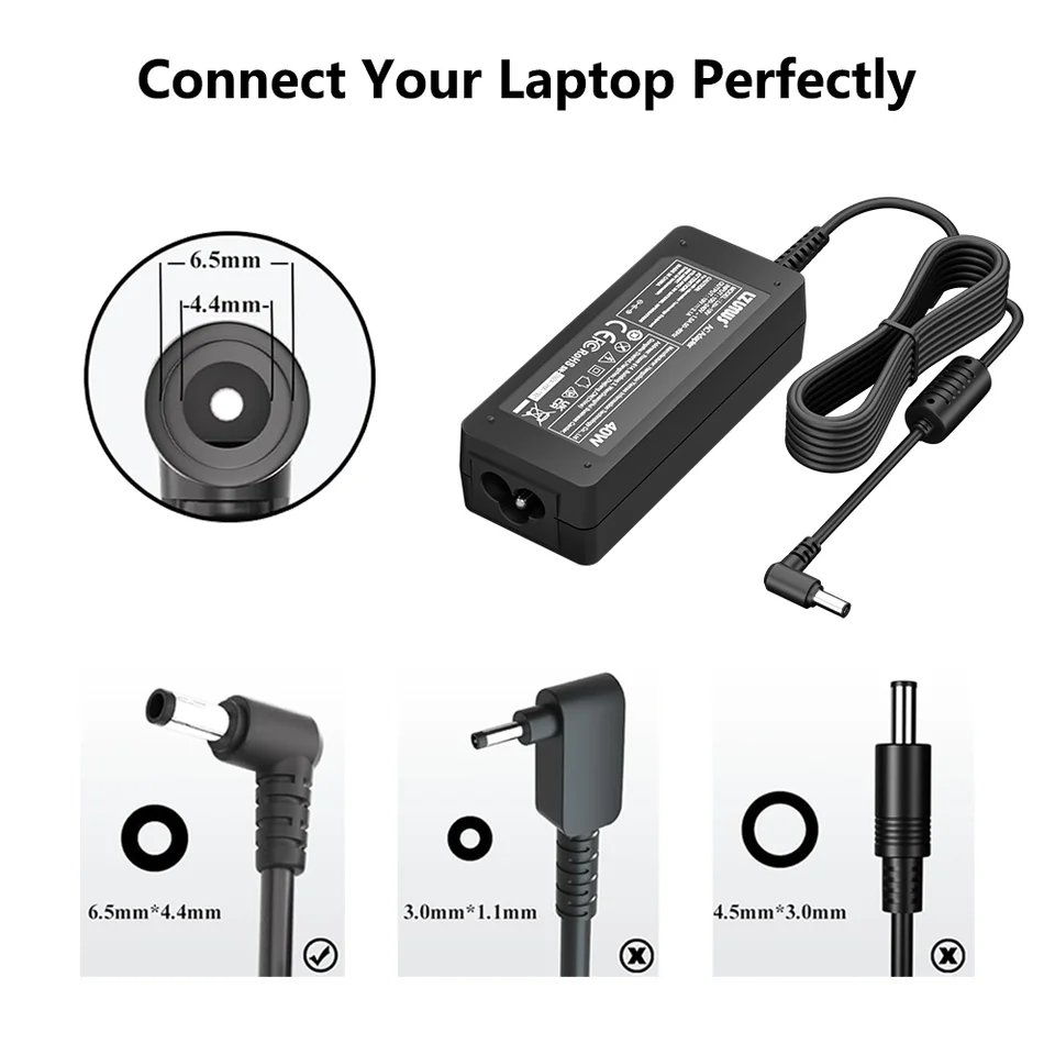19v 2.1A 6.5*4.4ミリメートルのlg 24インチled液晶モニターAP16B-A