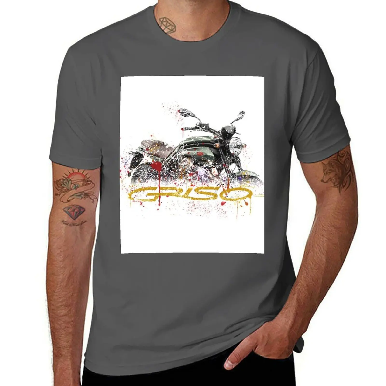 

MG Griso 1200 SE Verde Tenni T-Shirt mens graphic t shirts essential t shirt funny t shirts dark humor T-Shirt